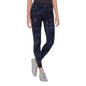Lululemon Moody Blues Foliage Wunder Under Hi-Rise Tight Nulux Black Sz 8
